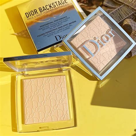 backstage dior powder|Dior translucent loose powder.